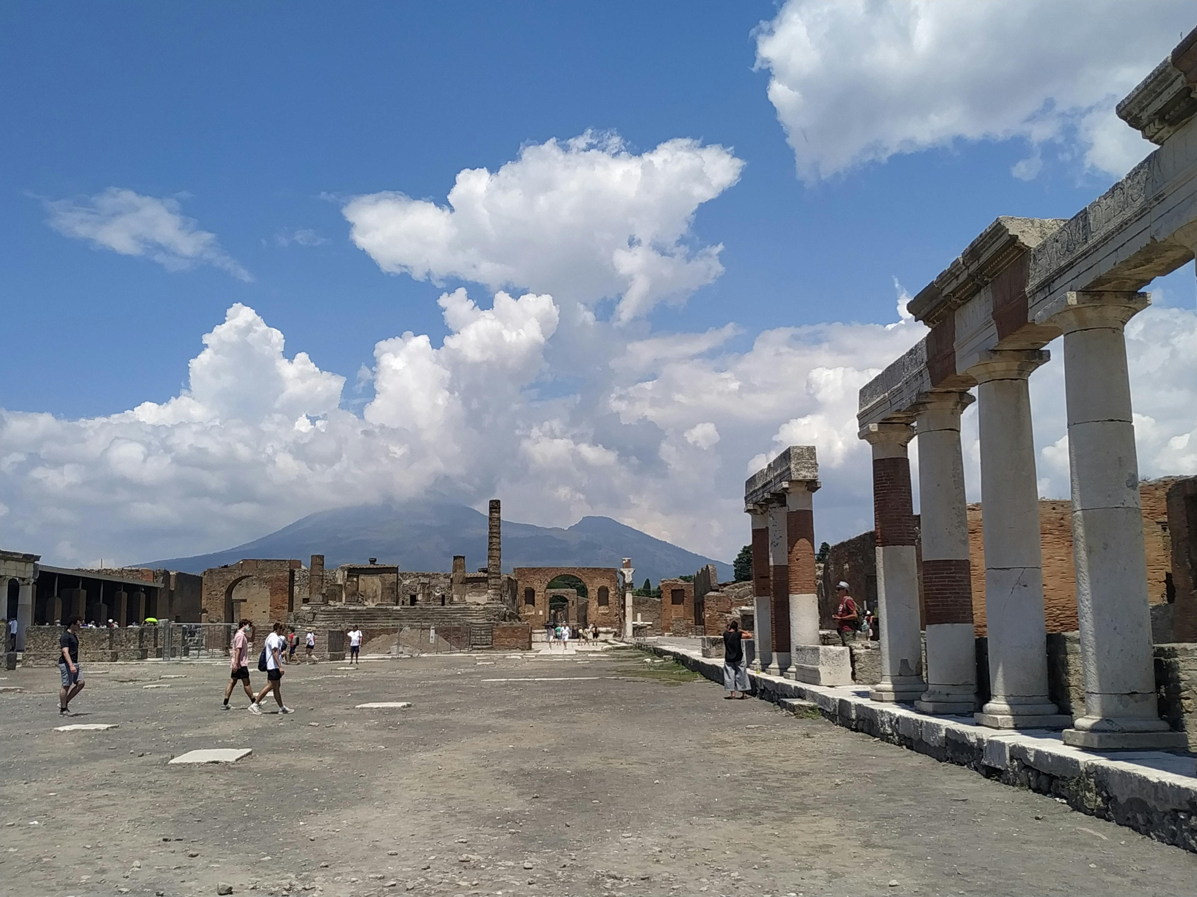 Pompéi & Vésuve Visite depuis Naples