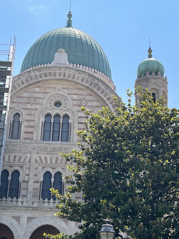 A Sinagoga de Florença - Guia Brasileira em Florença