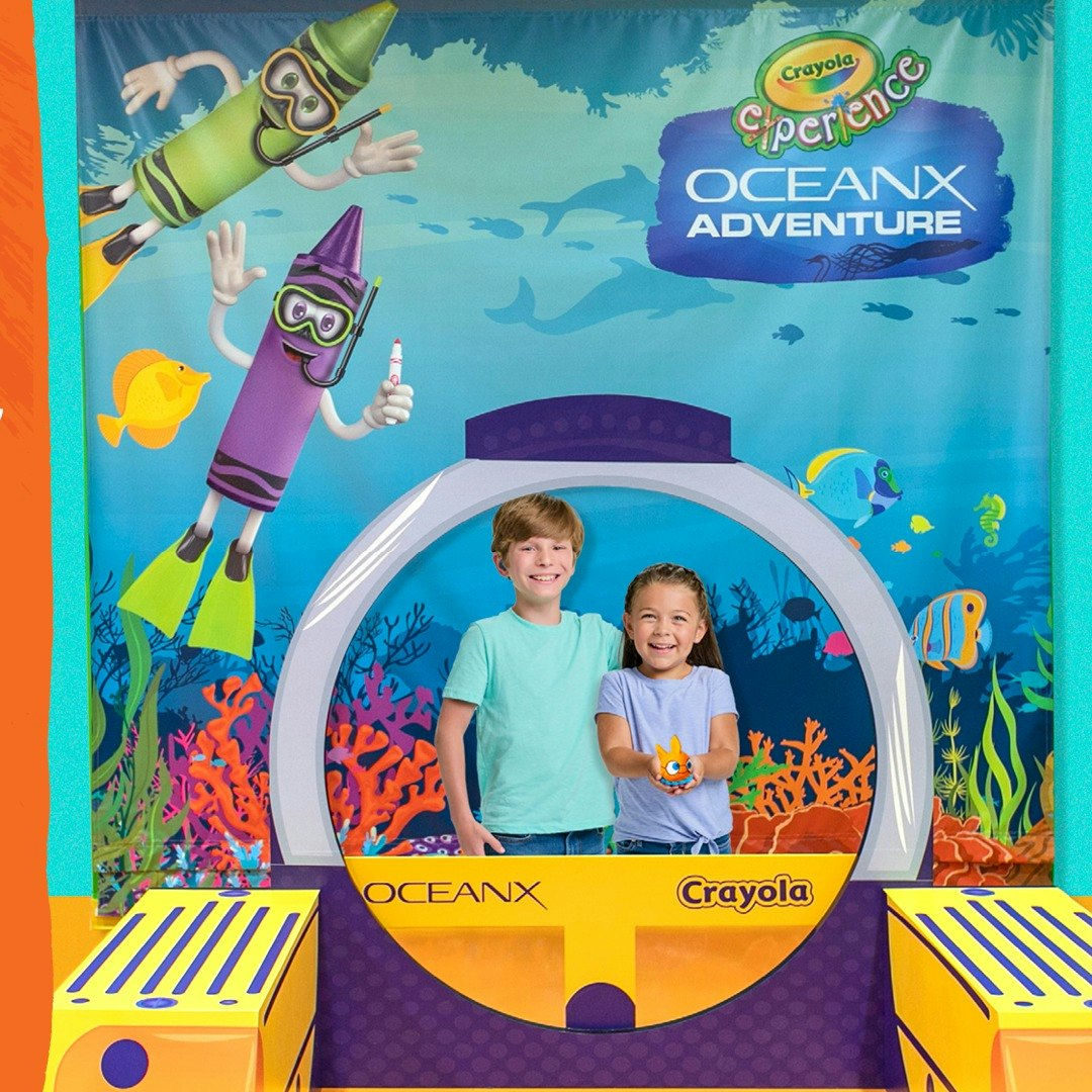 Exposição Aventura OceanX, Experiência Crayola Chandler