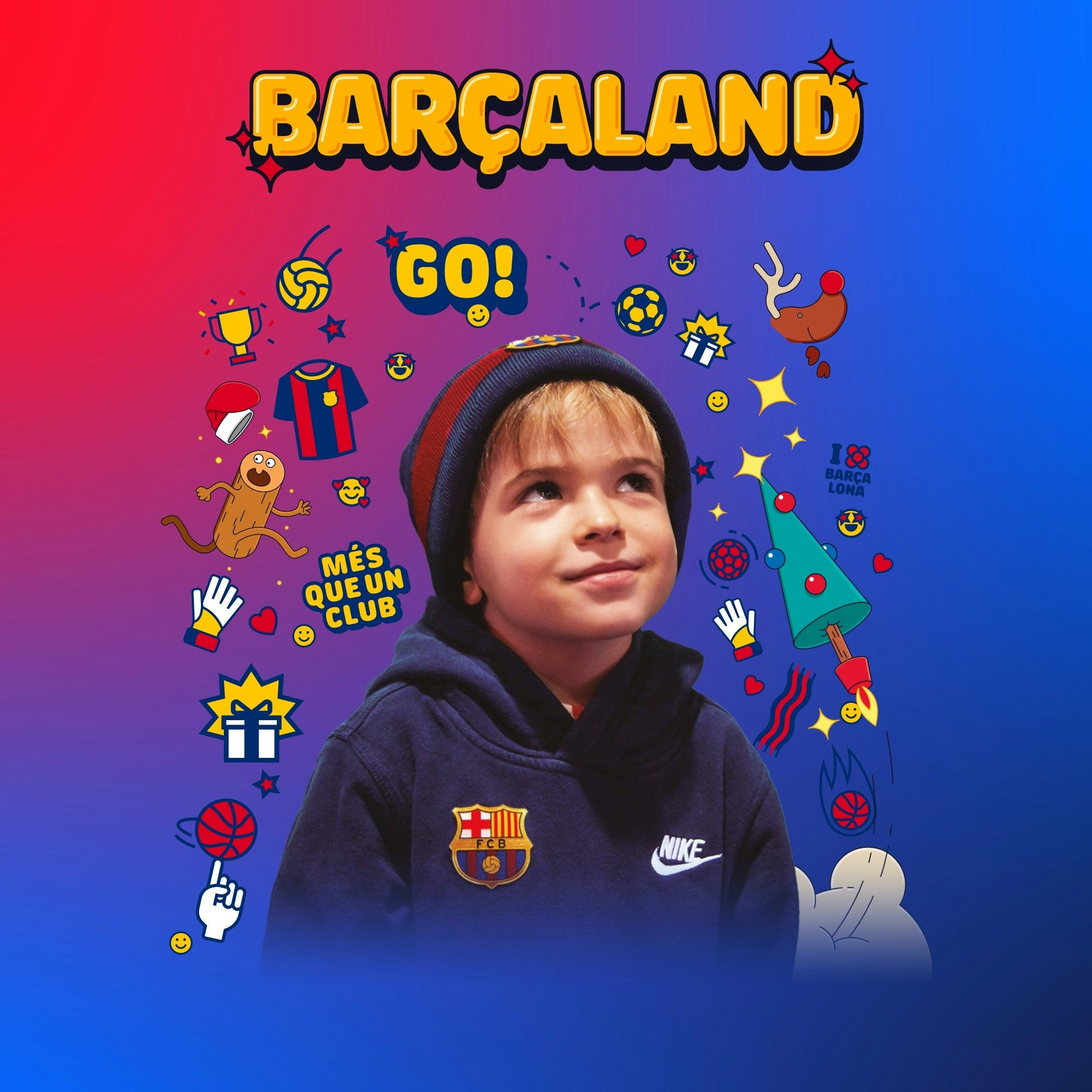 Speciaal evenement Barçaland Kerst Totaalbeleving, Spotify Camp Nou en