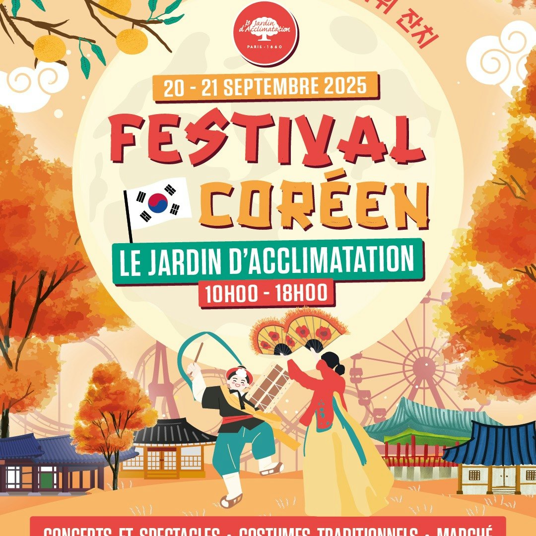 K-Festival dans le plus coréen des jardins