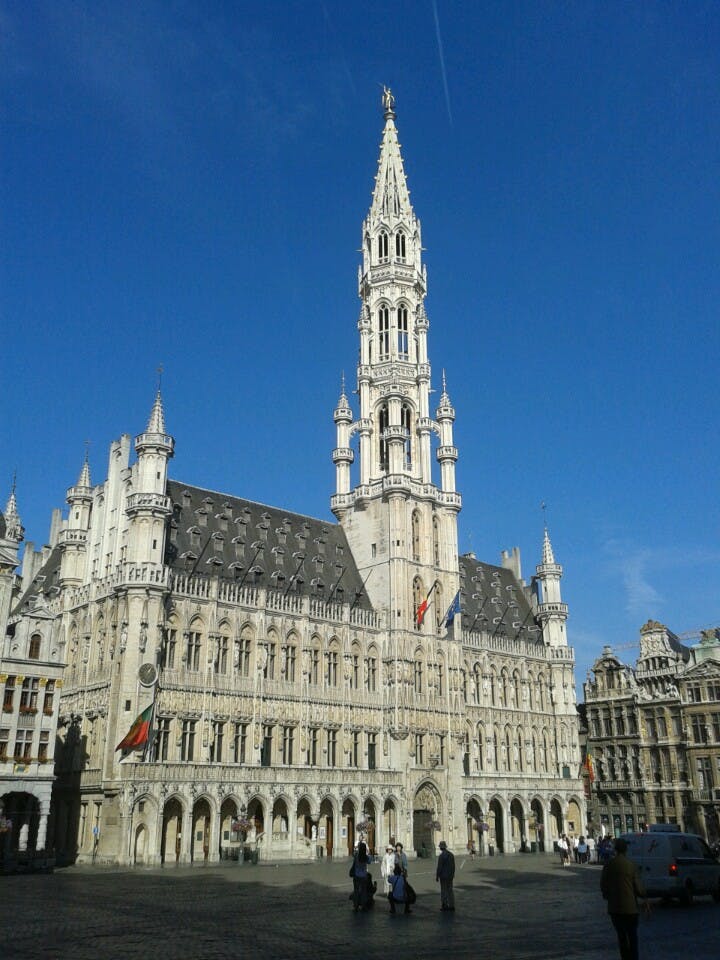 Ratusz w Brukseli w Brukseli