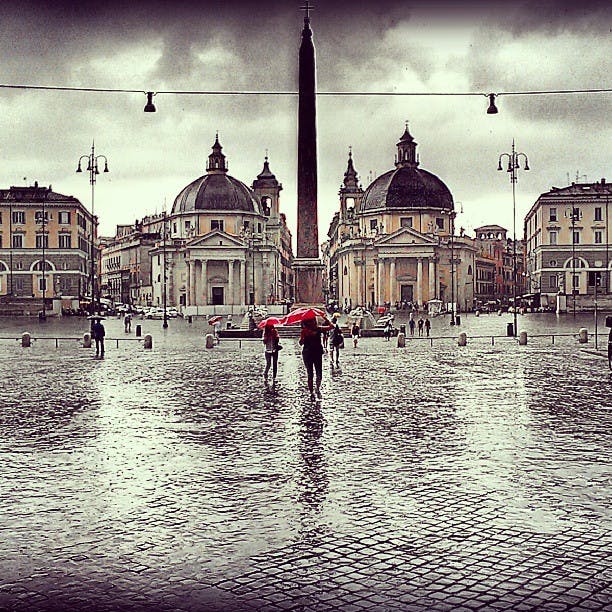 Piazza del Popolo in Rome