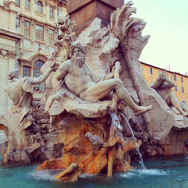 Fiumi Fountain in Rome