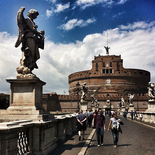Ponte Sant'Angelo in Rome